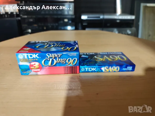 TDK 4бр нови касети , снимка 2 - Декове - 55837823
