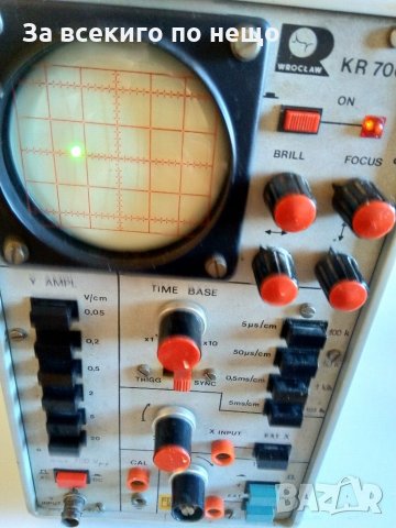 Радиотехника, Осцилоскоп КР 7001 А ( RADIOTECHNIKA  OSCILLOSCOPE KR 7001 A ), снимка 7 - Друга електроника - 29987835