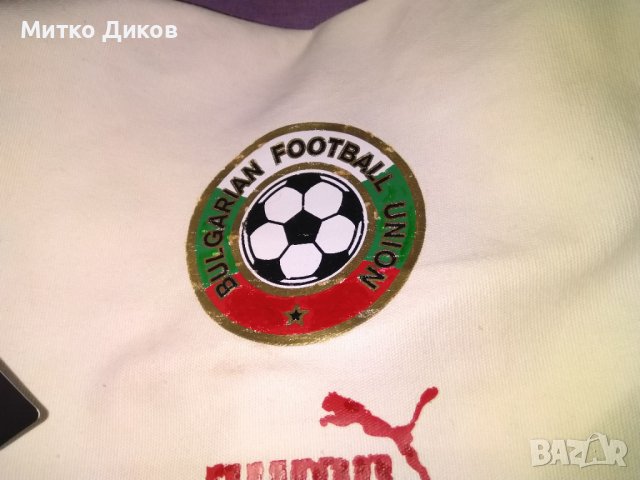 Чанта за през рамо промазан плат-България футбол Пума 36х25см нова, снимка 3 - Футбол - 36950752