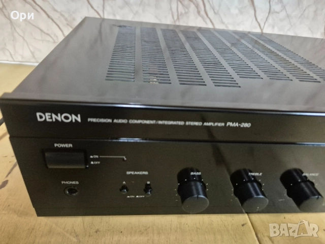 Усилвател DENON PMA-280, снимка 7 - Ресийвъри, усилватели, смесителни пултове - 52111034