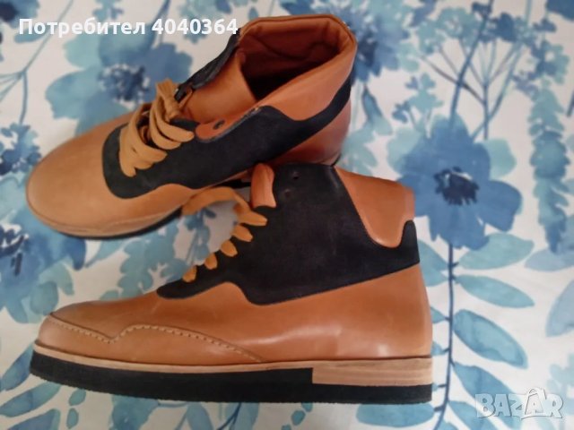 Чисто нови N37 естествена кожа боти, снимка 5 - Дамски боти - 47550563
