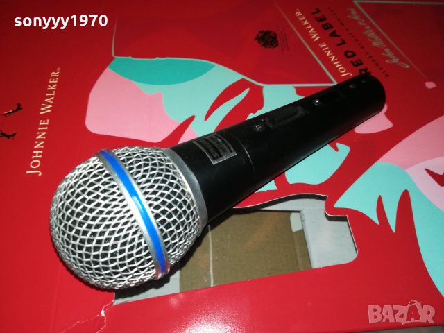SHURE BETA 58S-МИКРОФОН ВНОС ГЕРМАНИЯ 0712211835, снимка 3 - Микрофони - 35063293