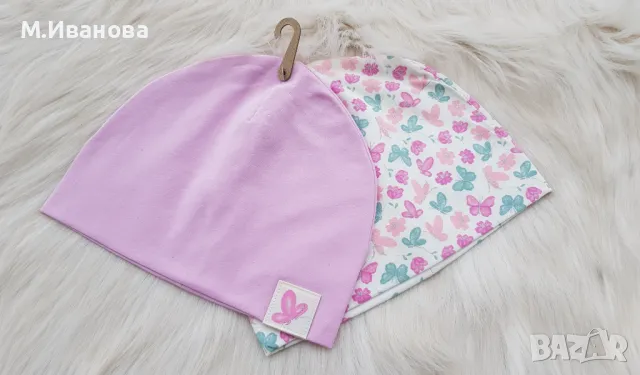 Детски шапки пролет/есен, снимка 2 - Шапки, шалове и ръкавици - 49585974