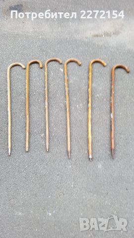 Туристически бастуни  6 бр цената е за всичките 