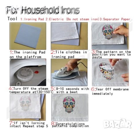  мама с деца щампа термо апликация картинка за дреха блуза чанта, снимка 2 - Други - 29278040