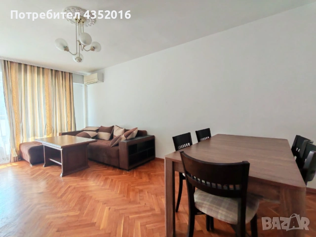 Максима имоти отдава под наем двустаен обзаведен апартамент в кв. Славейков!  