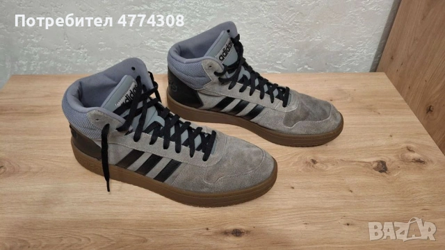 Мъжки обувки 47⅓ adidas HOOPS 2.0 MID., снимка 3 - Кецове - 53937883