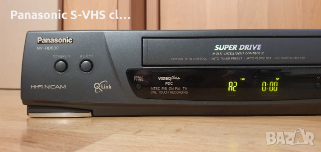 Panasonic NV-HD630 VHS Hi-Fi stereo, снимка 4 - Плейъри, домашно кино, прожектори - 53066255