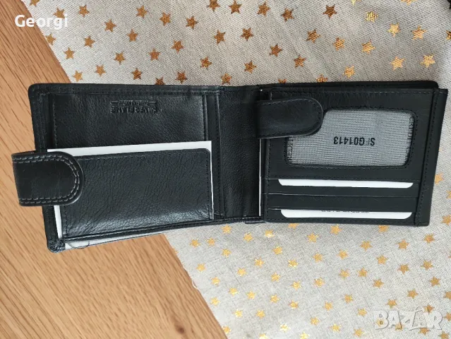 Комплект портфейл + химикалка НОВ, снимка 3 - Портфейли, портмонета - 48485833