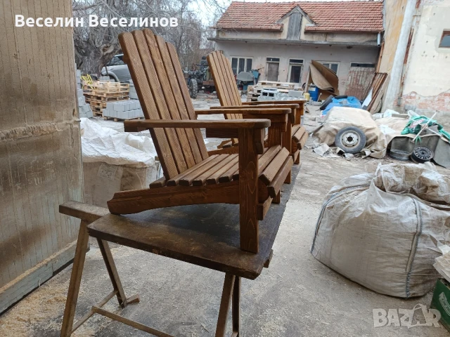 Стол ,,Адирондак ", снимка 4 - Столове - 34351114