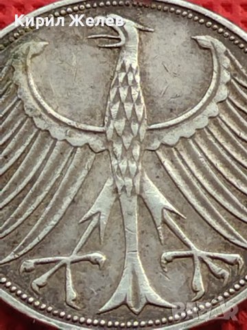 Сребърна монета 5 дойче марки 1970г. Германия за КОЛЕКЦИОНЕРИ 39640, снимка 9 - Нумизматика и бонистика - 42756074