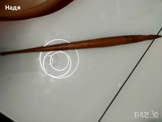 Дървено автентично вретено за ценители 