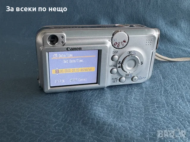 Цифров фотоапарат Canon PowerShot A460 , 5MP , Canon A460, снимка 10 - Фотоапарати - 56228630