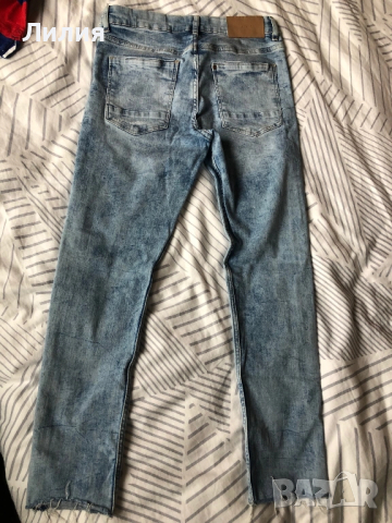 Дънки и памучен поло-шърт с дълъг ръкав, за момче 152, снимка 6 - Детски анцузи и суичери - 51525707