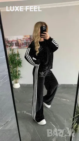 Adidas ✨Дамски Екип с Камъни 