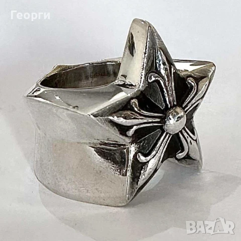Chrome Hearts пръстен, снимка 2 - Пръстени - 51398525