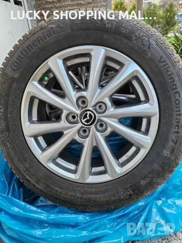 Гуми Continental Viking Contact 7 и джанти 17 5х114.3 Mazda, снимка 8 - Гуми и джанти - 52482692