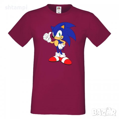 Мъжка тениска Sonik 005 Игра,Изненада,Подарък,Празник,Повод, снимка 13 - Тениски - 37244680