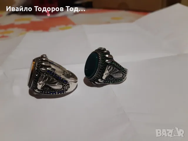 Бутикови сребърни пръстени ювелирна изработка, снимка 3 - Пръстени - 47898195