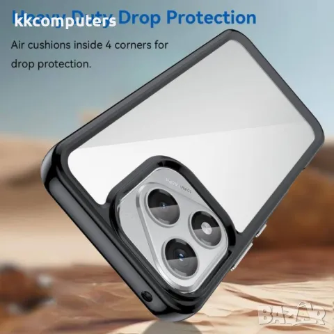 Honor 400 Lite Colorful TPU +Acrylic Калъф и Протектор, снимка 6 - Калъфи, кейсове - 50034869