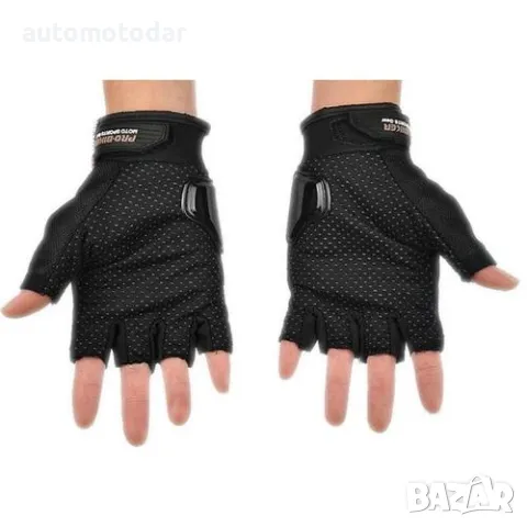 Ръкавици без пръсти мотор скутер велосипед, снимка 2 - Аксесоари и консумативи - 48795827