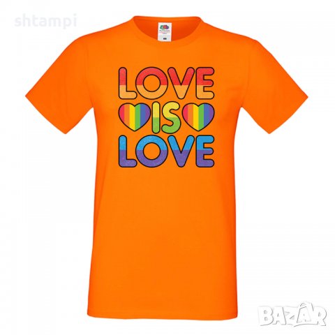 Мъжка тениска Love Is Love 2 multicolor Прайд,Празник.Повод,Изненада, снимка 9 - Тениски - 37103173