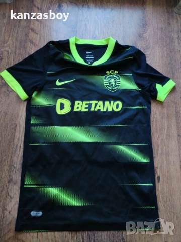 NIKE Sporting Lisbon 22-23 Away Kit Released - мъжка футболна тениска С, снимка 6 - Тениски - 53167345