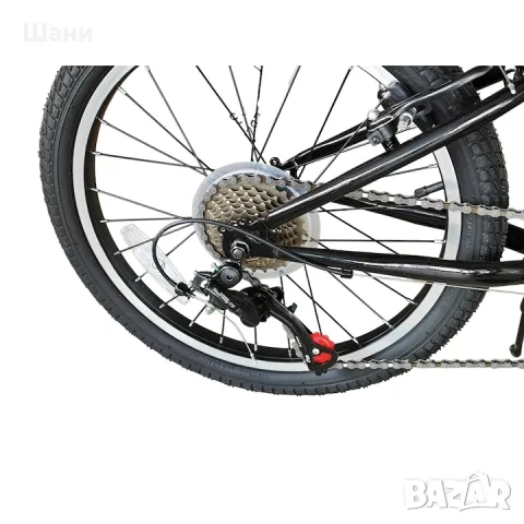 Детски велосипед Dech, 20”, 7 скорости, Черен, снимка 7 - Детски велосипеди, триколки и коли - 49760690