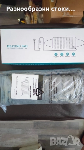 Електрическа възглавница (отоплителна подложка), снимка 1