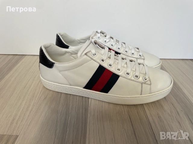 Маратонки Gucci Ace 37 Оригинал, снимка 2 - Маратонки - 51765505