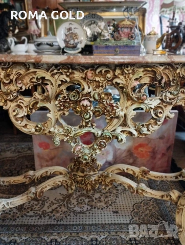 Италианска конзола с огледало., снимка 14 - Други - 54125215