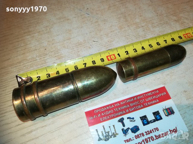 снаряди патрони-2бр запалки 1701211737, снимка 2 - Колекции - 31456953