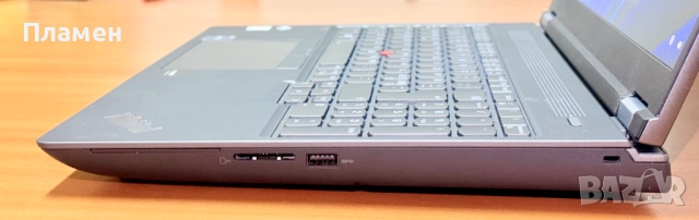 16" FHD Color-Calibrated/Core i9-12950HX/64GB RAM/512GB SSD/RTX A4500 16GB/Lenovo ThinkPad P16, снимка 6 - Лаптопи за работа - 52662605