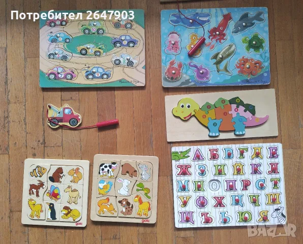 Детски дървени играчки , снимка 7 - Игри и пъзели - 56242994