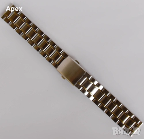 Верижки за Часовници с Извини Пластини.Верижка за Часовник Заоблени Краища Seiko/Orient/Casio/Ракета, снимка 17 - Каишки за часовници - 54169387