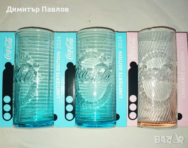 Кока Кола чаши за колекционери coca cola, снимка 6 - Чаши - 32899348