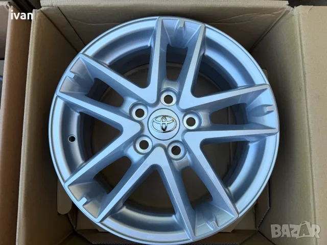 4бр. чисто нови оригинални алуминиеви джанти TOYOTA 16'' 5x114.3 , централен отвор 60.1 , ET45, 6.5J, снимка 9 - Гуми и джанти - 43472555