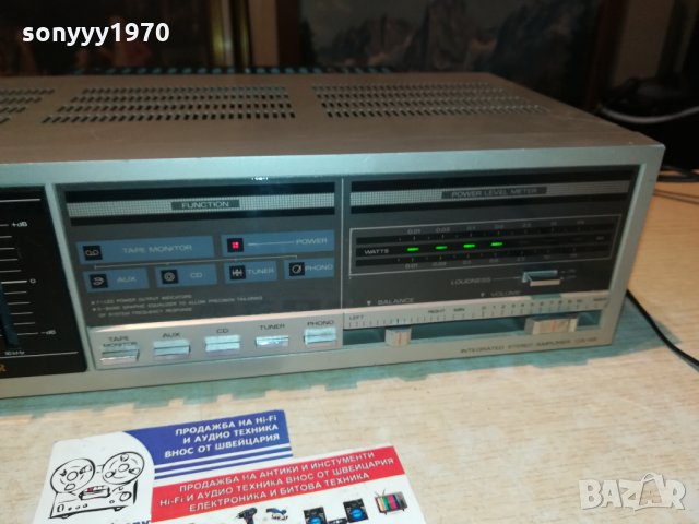 fisher ca-58 amplifier 260w-made in japan/sweden 2210201852, снимка 2 - Ресийвъри, усилватели, смесителни пултове - 30520596