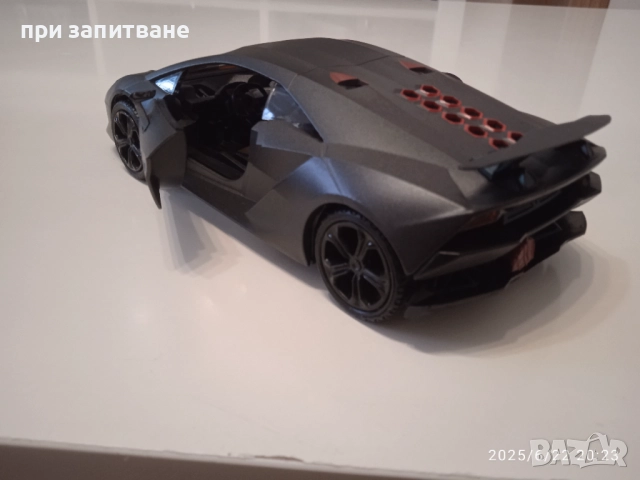 Mercedes CLK GTR 1:26 и Mercedes SLK 1:24, Maisto, Lamborgini Sesto Elemento, Motormax 1:24 , снимка 17 - Колекции - 51686201