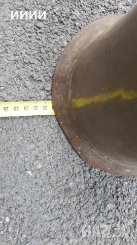 Османски бакърен ибрик с тугри, снимка 5 - Антикварни и старинни предмети - 52065971