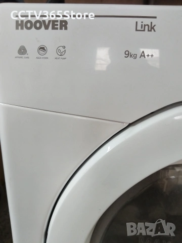 Заглавие: Сушилня Hoover Link 9kg (HL H9A2DE-S) – за части / дефектна, снимка 2 - Сушилни - 54006317