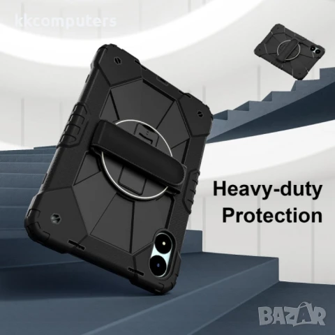 Xiaomi Redmi Pad Pro 12.1 Silicone Hybrid PC Tablet Case /Shoulder Strap Удароустойчив Калъф и Проте, снимка 8 - Калъфи, кейсове - 51024306