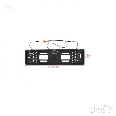 Камера и паркинг сензор в стойка за регистрационен номер, вградени, 3 в 1, снимка 3 - Аксесоари и консумативи - 38315275