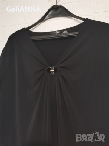 СТРАХОТНА И СТИЛНА БЛУЗА ОТ ЛИКРА РАЗМЕР 2XL-3XL, снимка 3 - Туники - 38097852