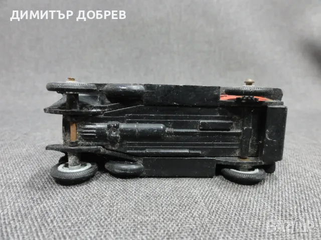 СТАРА РЕТРО СОЦ ГДР МЕТАЛНА КОЛИЧКА МАЩАБЕН МОДЕЛ SIMSON SUPRA 1925 ESPEWE 1/50, снимка 6 - Колекции - 56096556