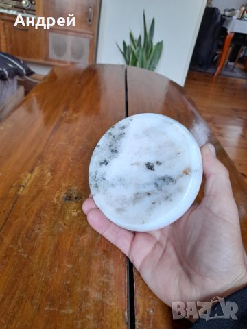 Стар Мраморен пепелник #6, снимка 5 - Антикварни и старинни предмети - 38760498