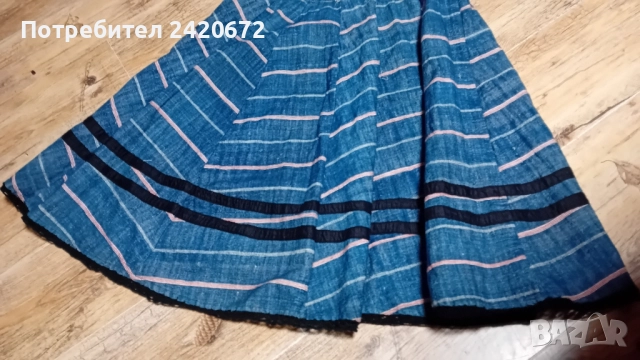 тъкана фуста за носия, снимка 3 - Антикварни и старинни предмети - 52373749