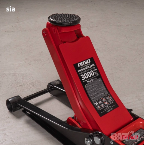 Нископрофилен хидравличен крик тип крокодил 3 тона, снимка 5 - Аксесоари и консумативи - 51932461