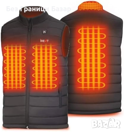 Нов Топъл нагряващ елек за зима ски лов походи 12 часа работа мъже жени