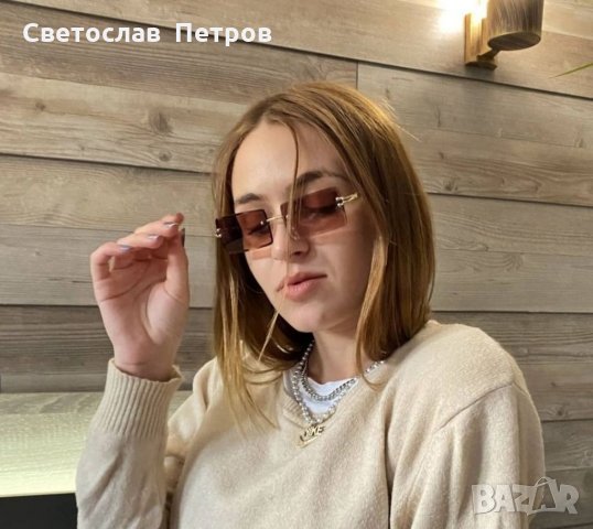 Слънчеви Очила Кафяв Нюанс , снимка 6 - Слънчеви и диоптрични очила - 35449751